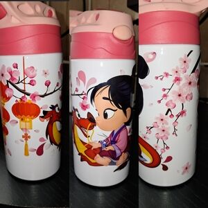 Kids Disney Mulan Water Bottle